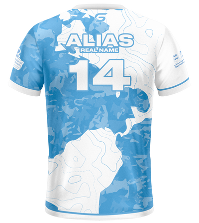 6F carolina 2024 Alternate 1 Carolina blue Topo Jersey