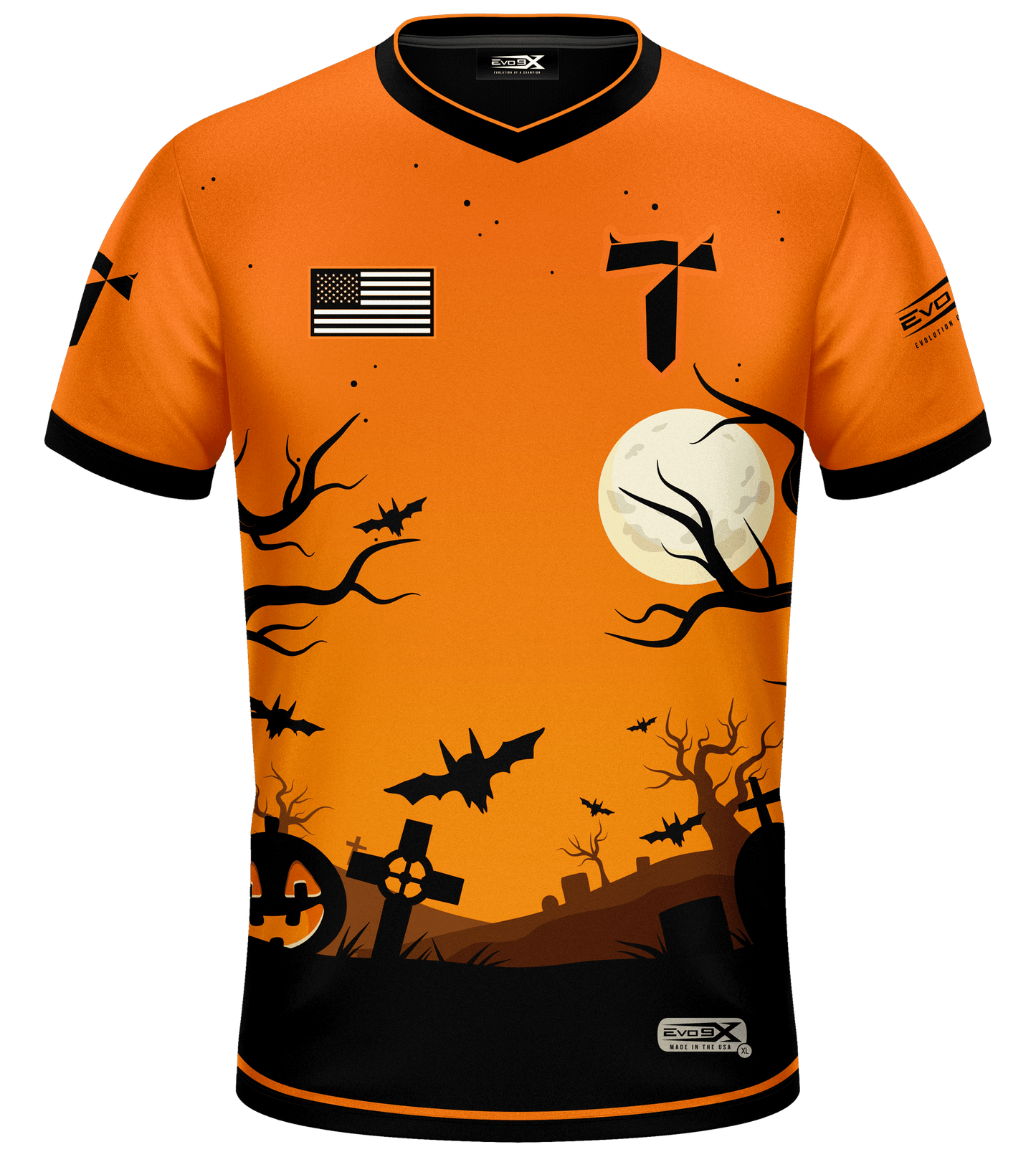 Temptations Gaming Pro Jersey Halloween