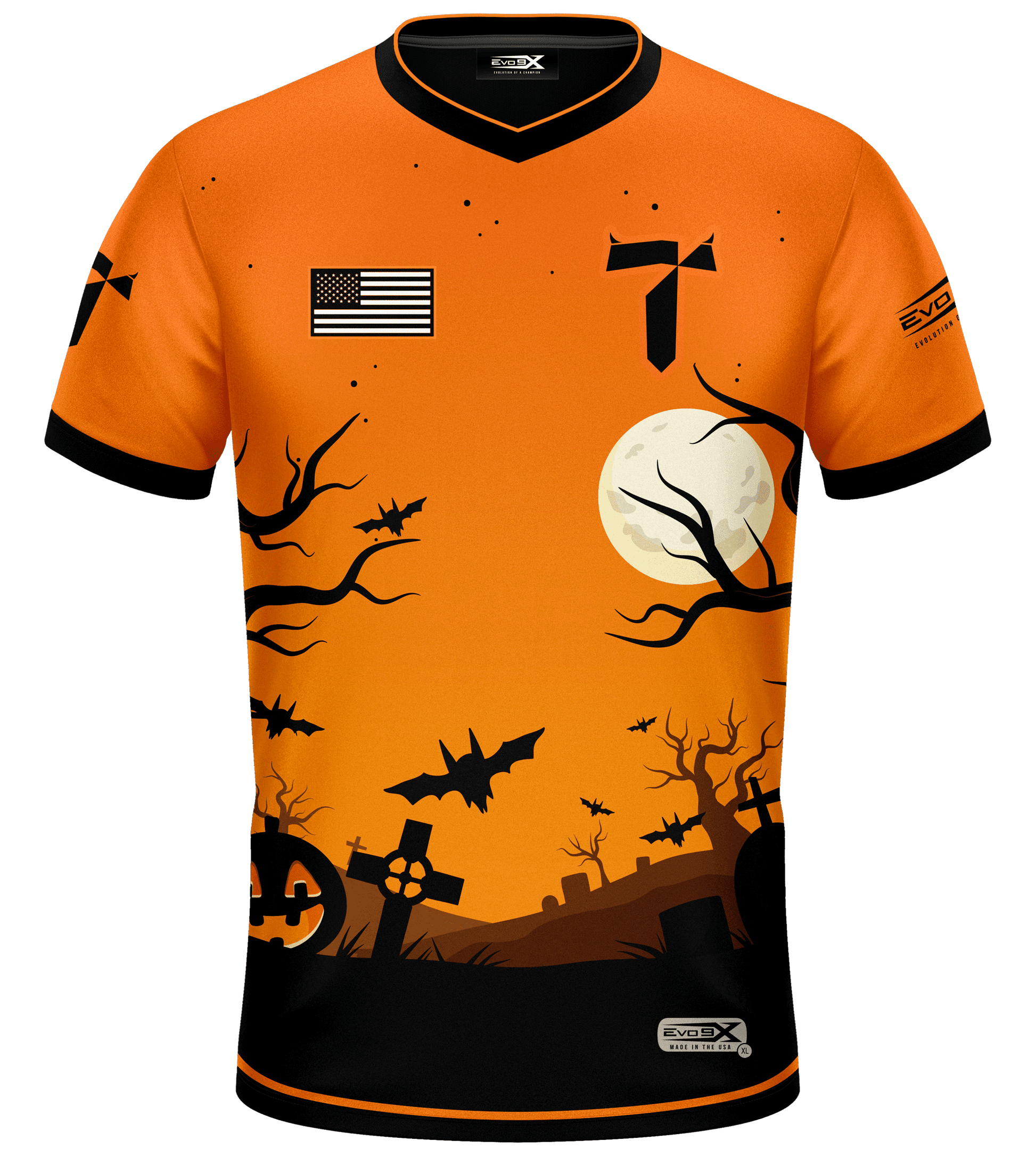 Temptations Gaming Pro Jersey Halloween