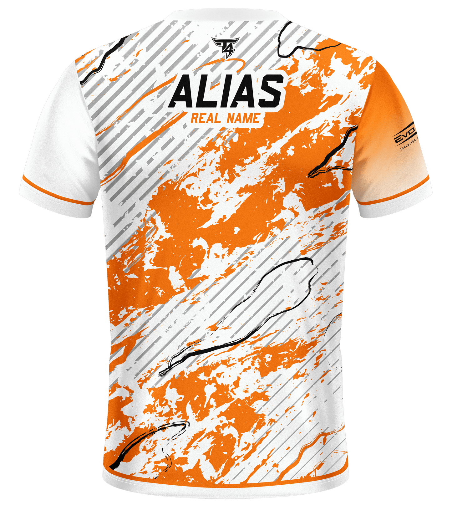 Trinity 4 Esports Premium Jersey White