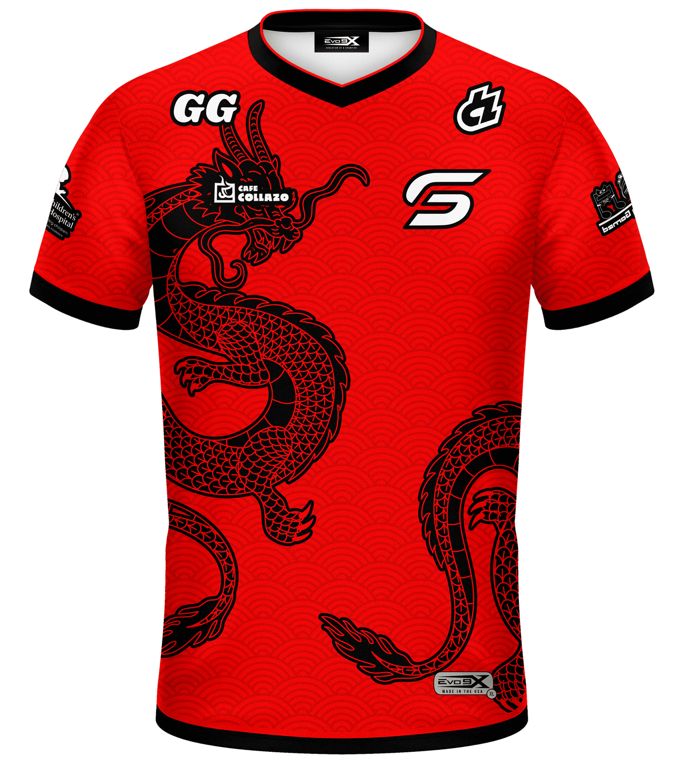 6F 2023 Primary Red dragon Jersey