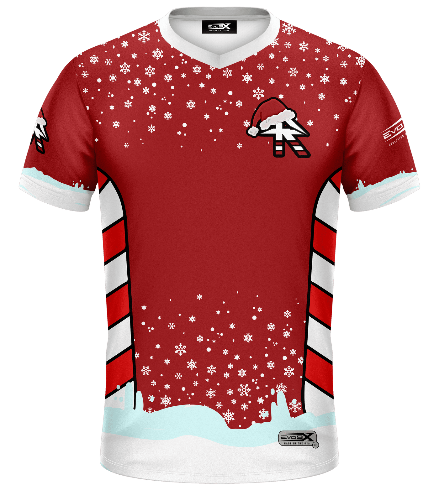 R1SE Network Premium Esports Jersey Christmas Edition