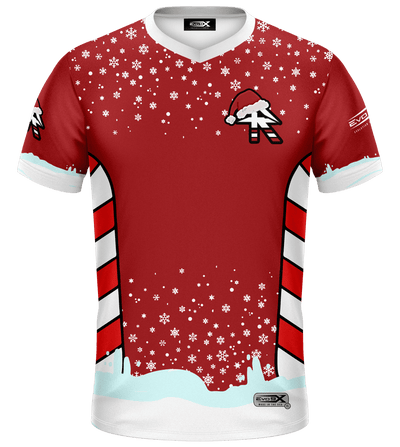 R1SE Network Premium Esports Jersey Christmas Edition