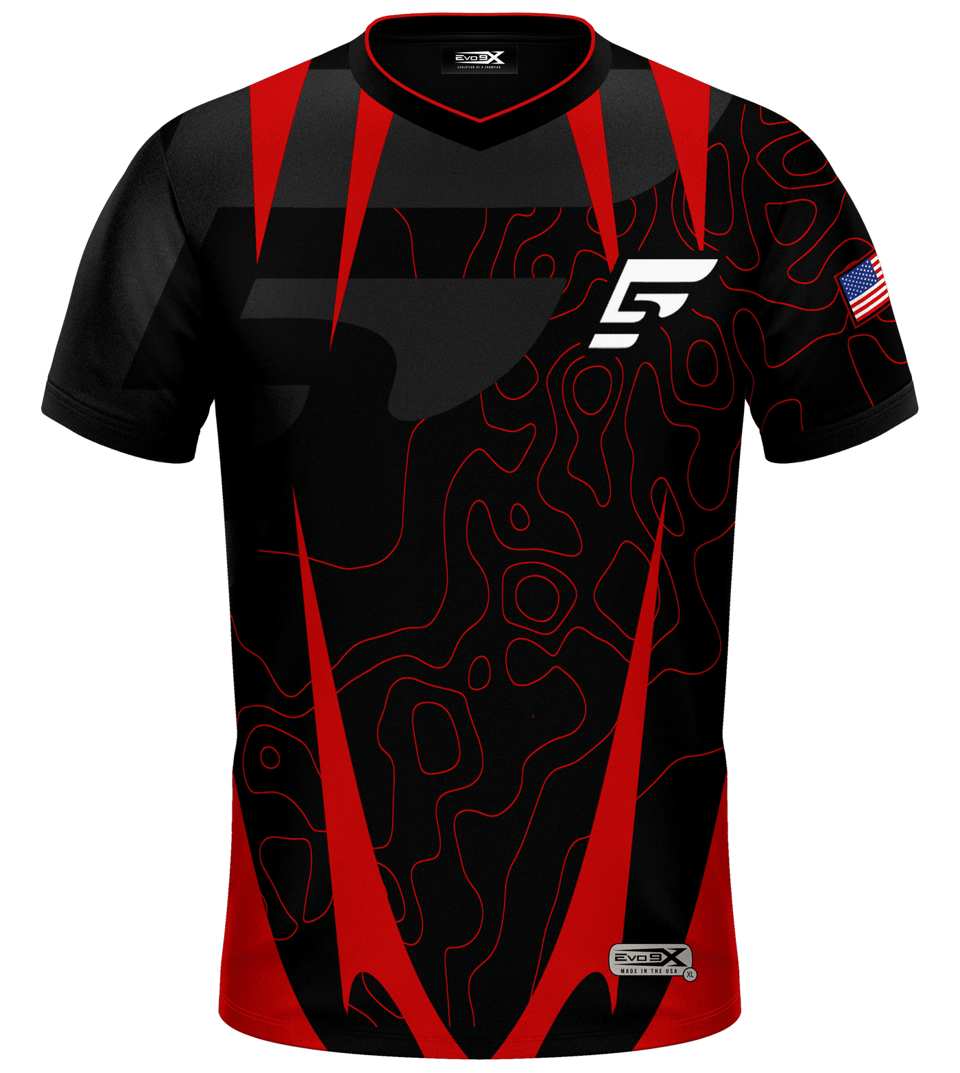 F5 Camo Premium Esports Jersey 2024 New