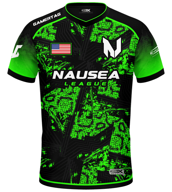 Nausea League Premium Esports Jersey