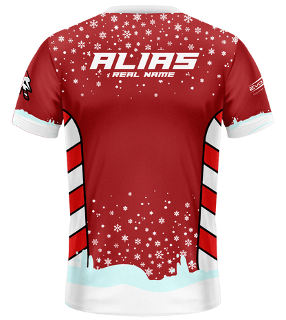 R1SE Network Premium Esports Jersey Christmas Edition