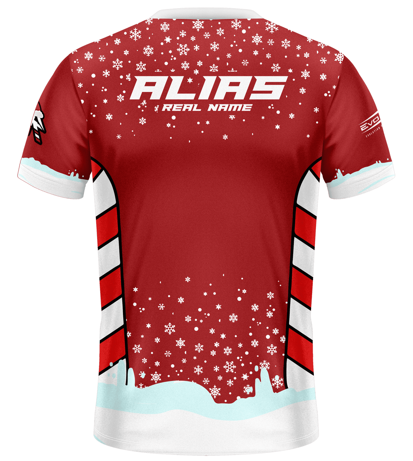 R1SE Network Premium Esports Jersey Christmas Edition