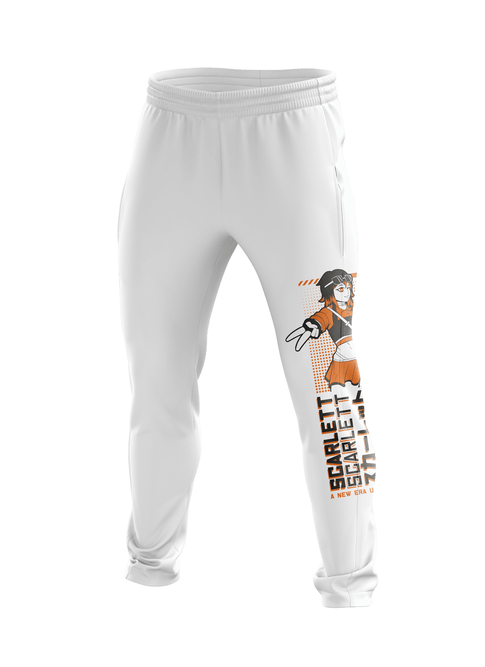 UFG Esports Premium Sweat Pants 2024 White