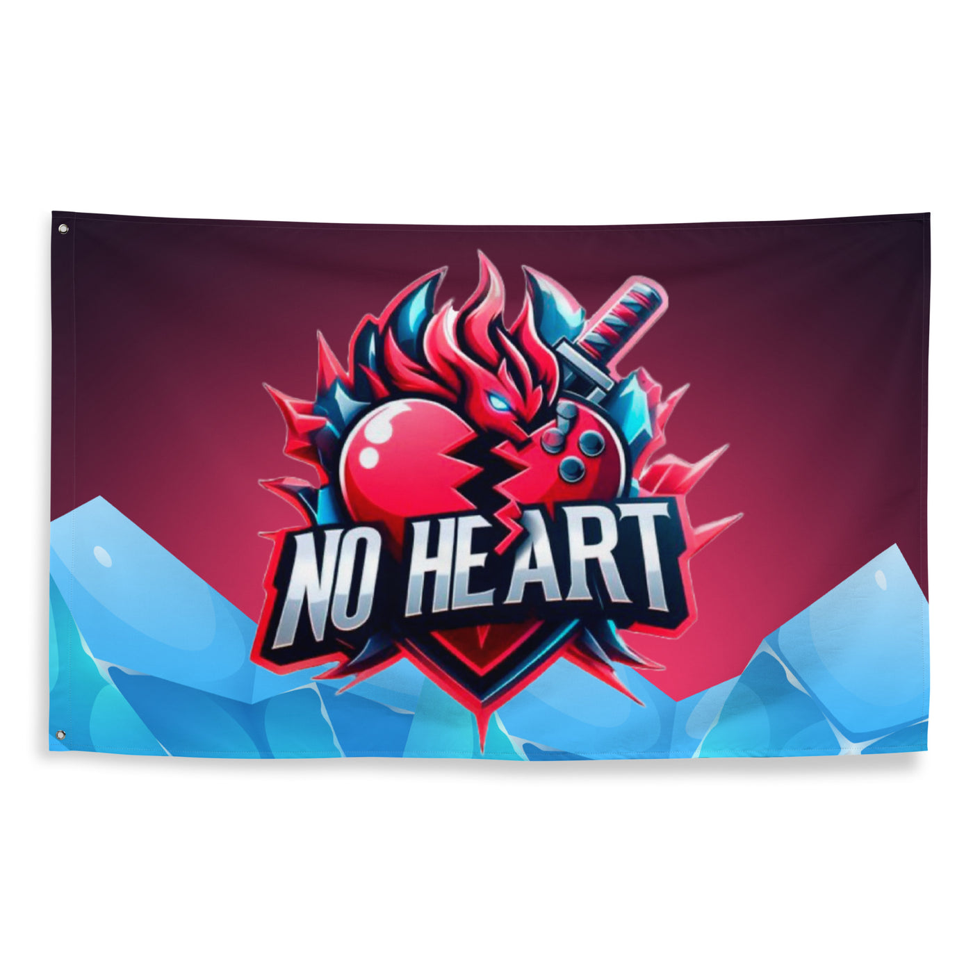 No Heart Esports Premium Flag