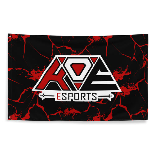 Knights of England Esports Premium Flag