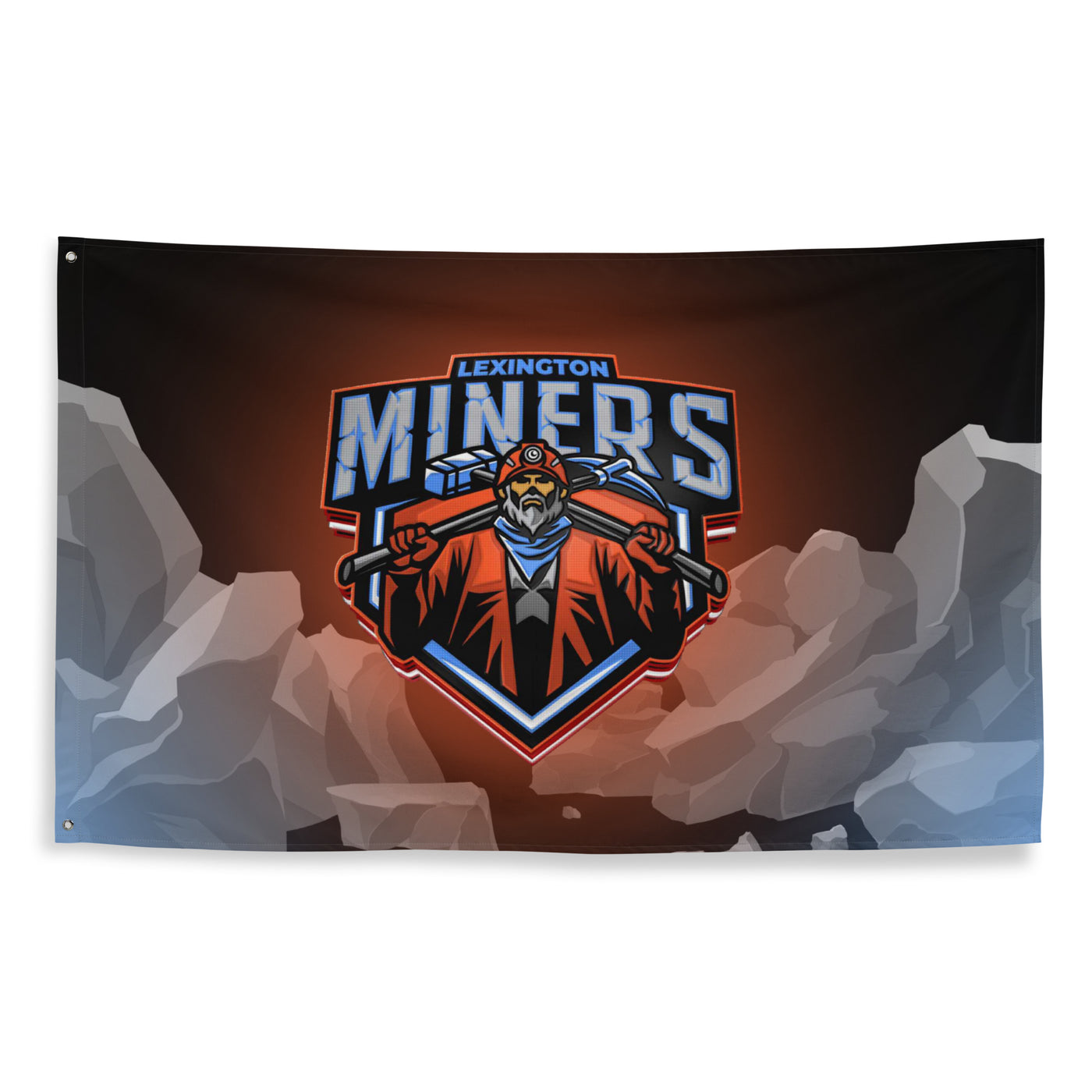 Lexington Miners Esports Premium Flag