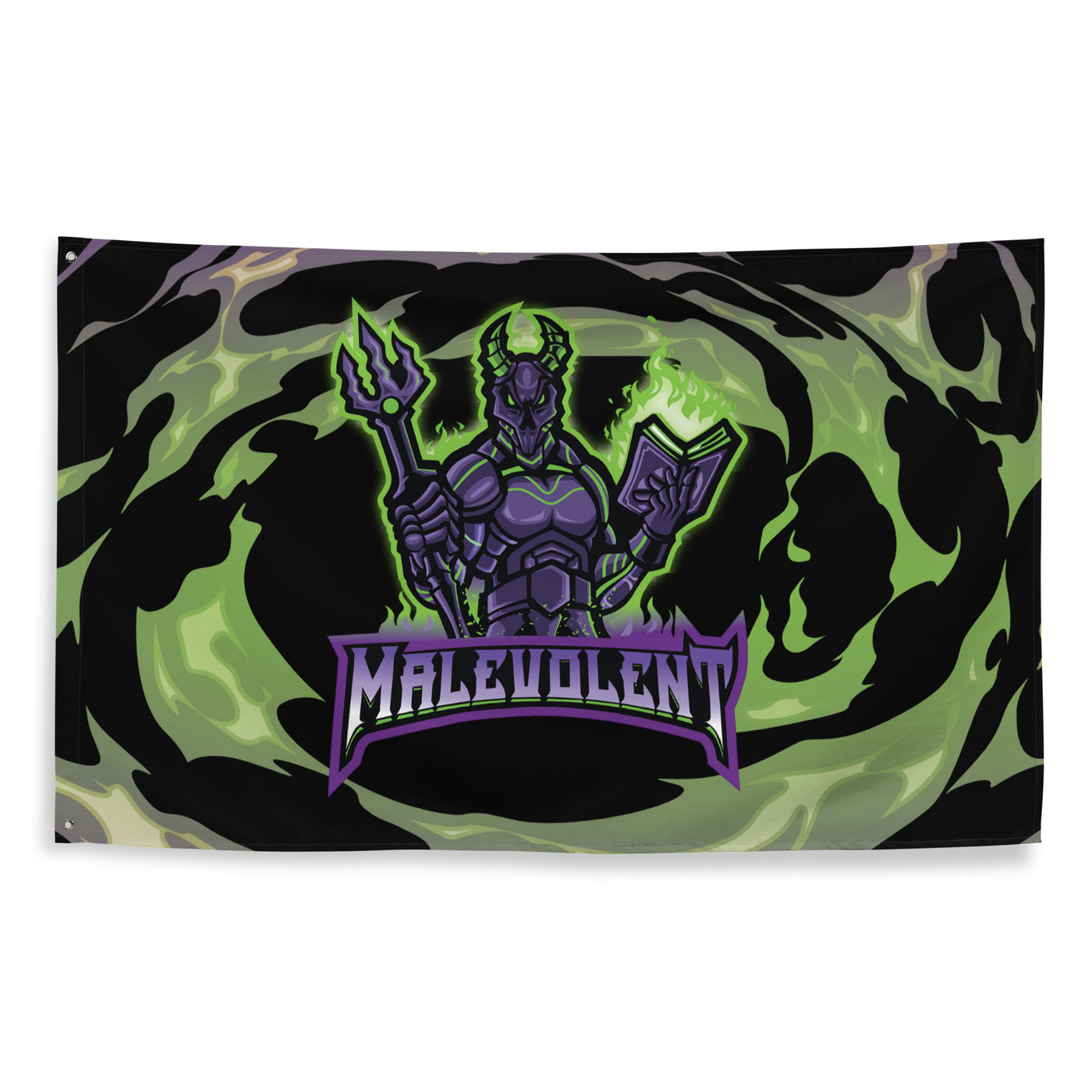 Malevolent Esports Club Premium Flag