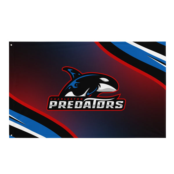 Charleston Predators Esports Premium Flag