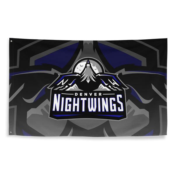 Denver Night Wings Esports Premium Flag