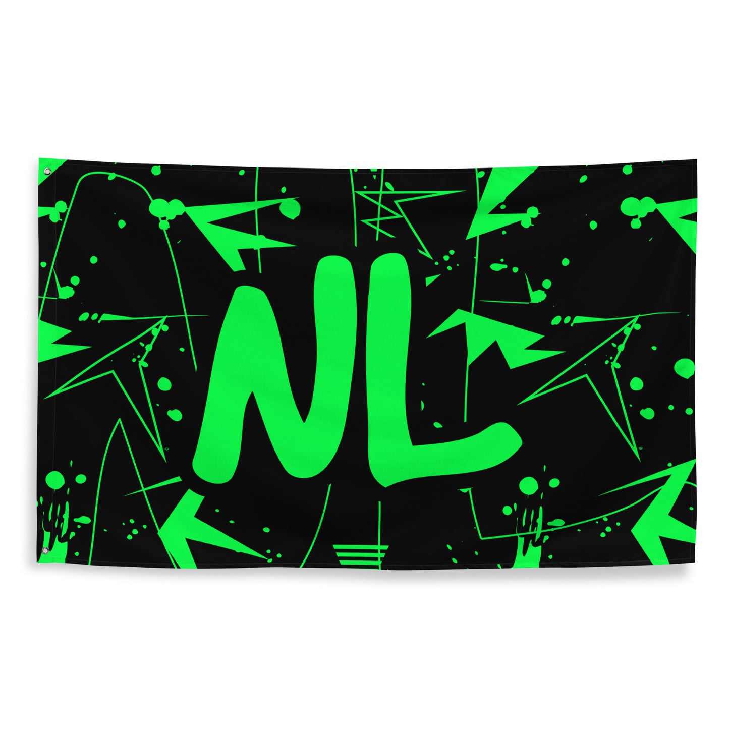 Neon Lights eSports Premium Flag