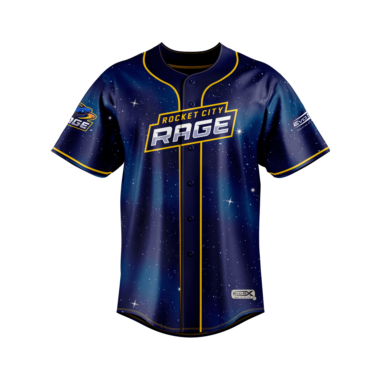 Rocket City Rage Baseball Jersey