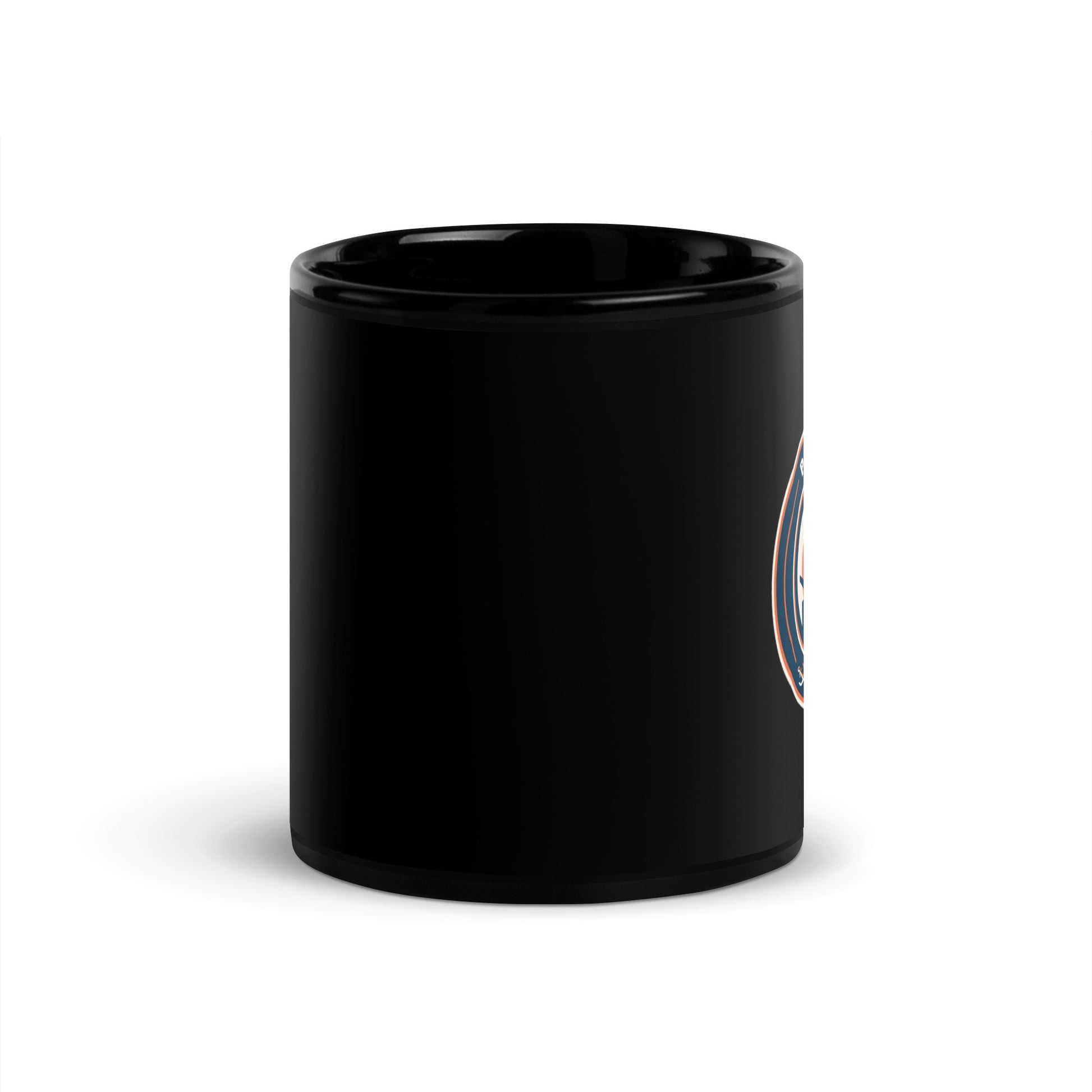 Portland Fleet Black Glossy Mug
