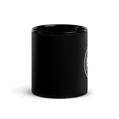 Portland Fleet Black Glossy Mug