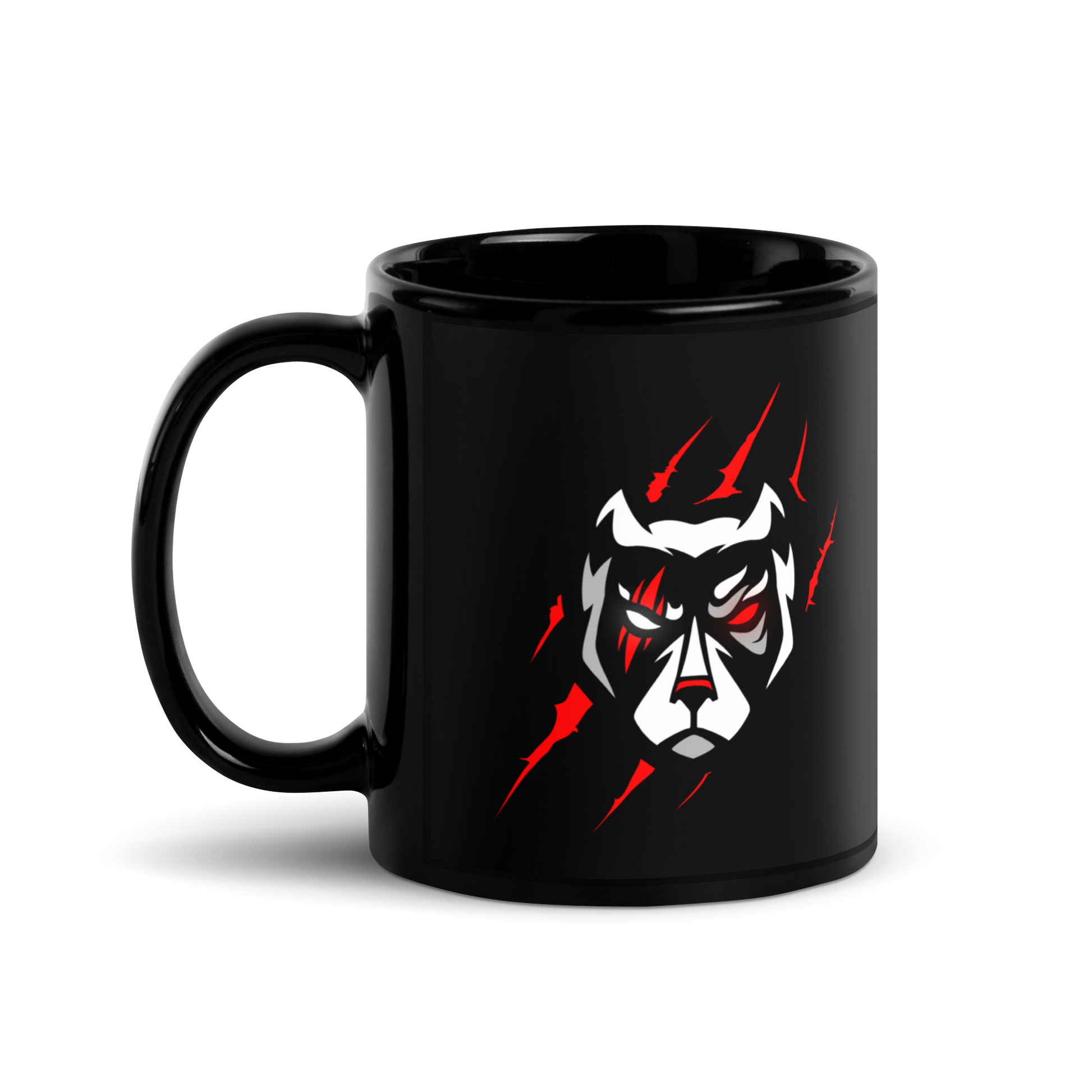 MADDOG Black Glossy Mug