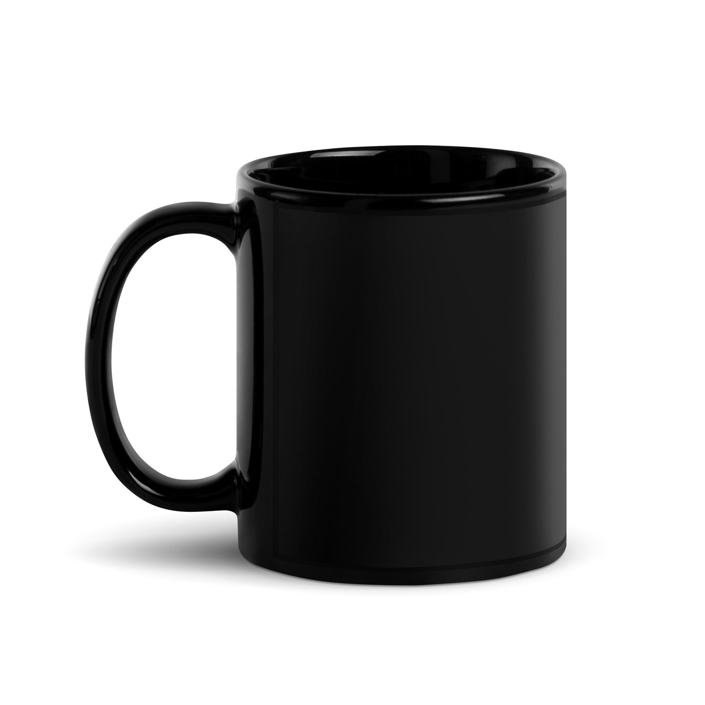 Portland Fleet Black Glossy Mug