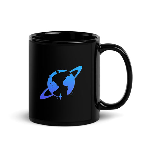 Take Back Control Black Glossy Mug