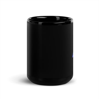 Take Back Control Black Glossy Mug