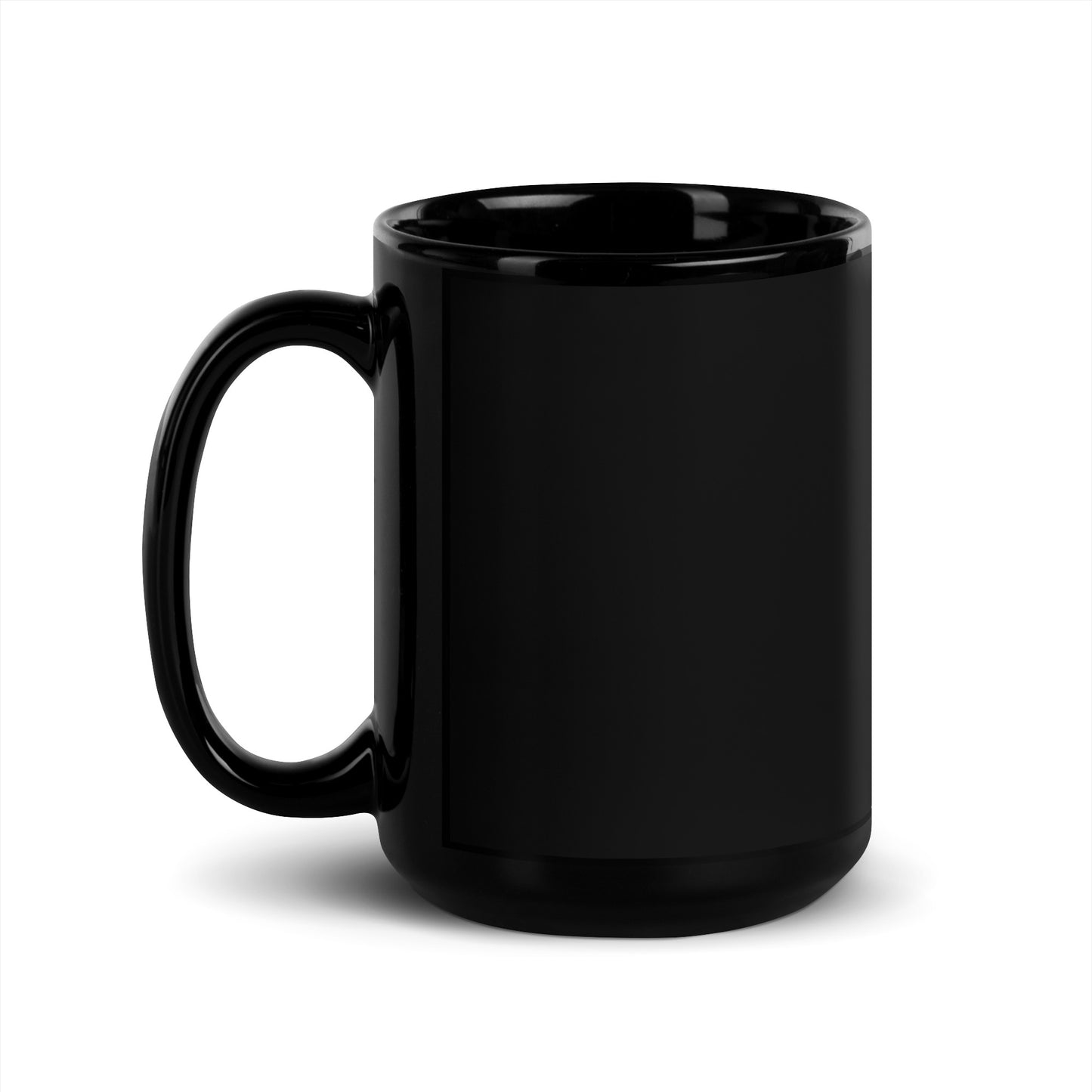 Portland Fleet Black Glossy Mug