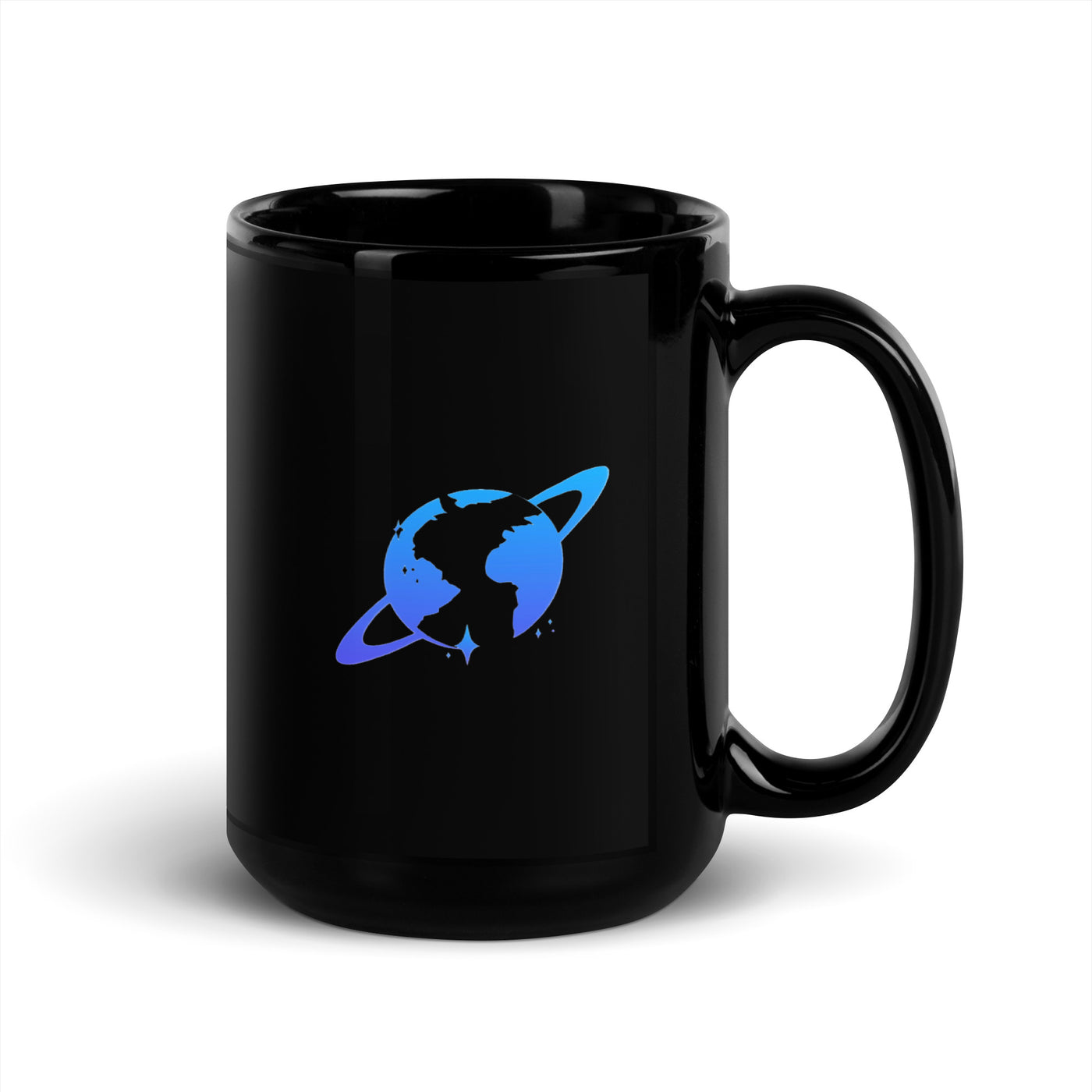 Take Back Control Black Glossy Mug