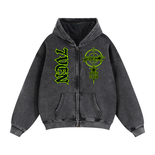 7ven Premium Zip-Up Tracksuit Hoodie