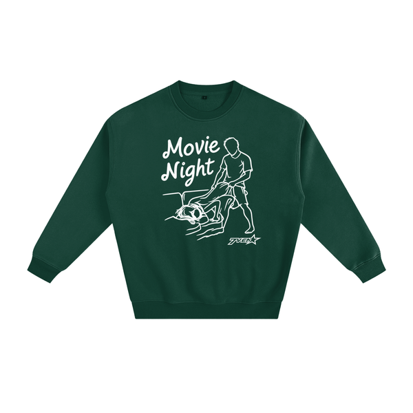 7VEN Club Moview Night Fleeced Sweatshirt