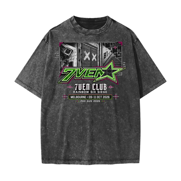 7ven Club Final Stage Washed T-Shirt