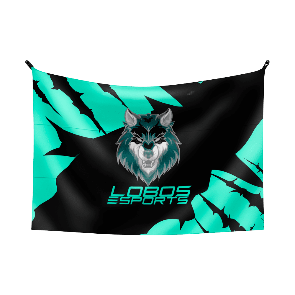 Lobos Esports Premium Flag