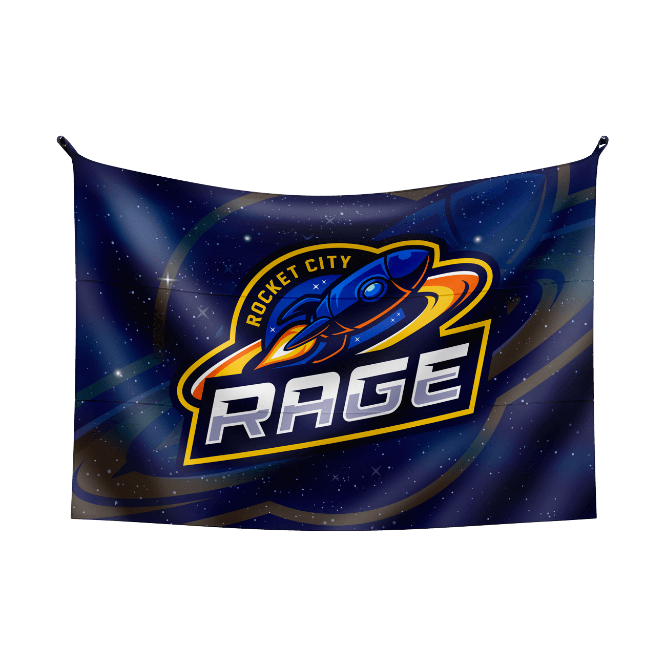 Rocket City Rage Pro Flag