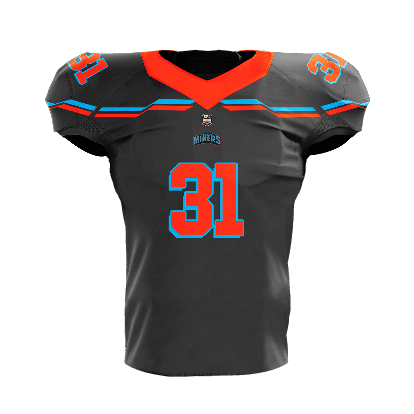 Lexington Miners Pro Football Jersey 2024