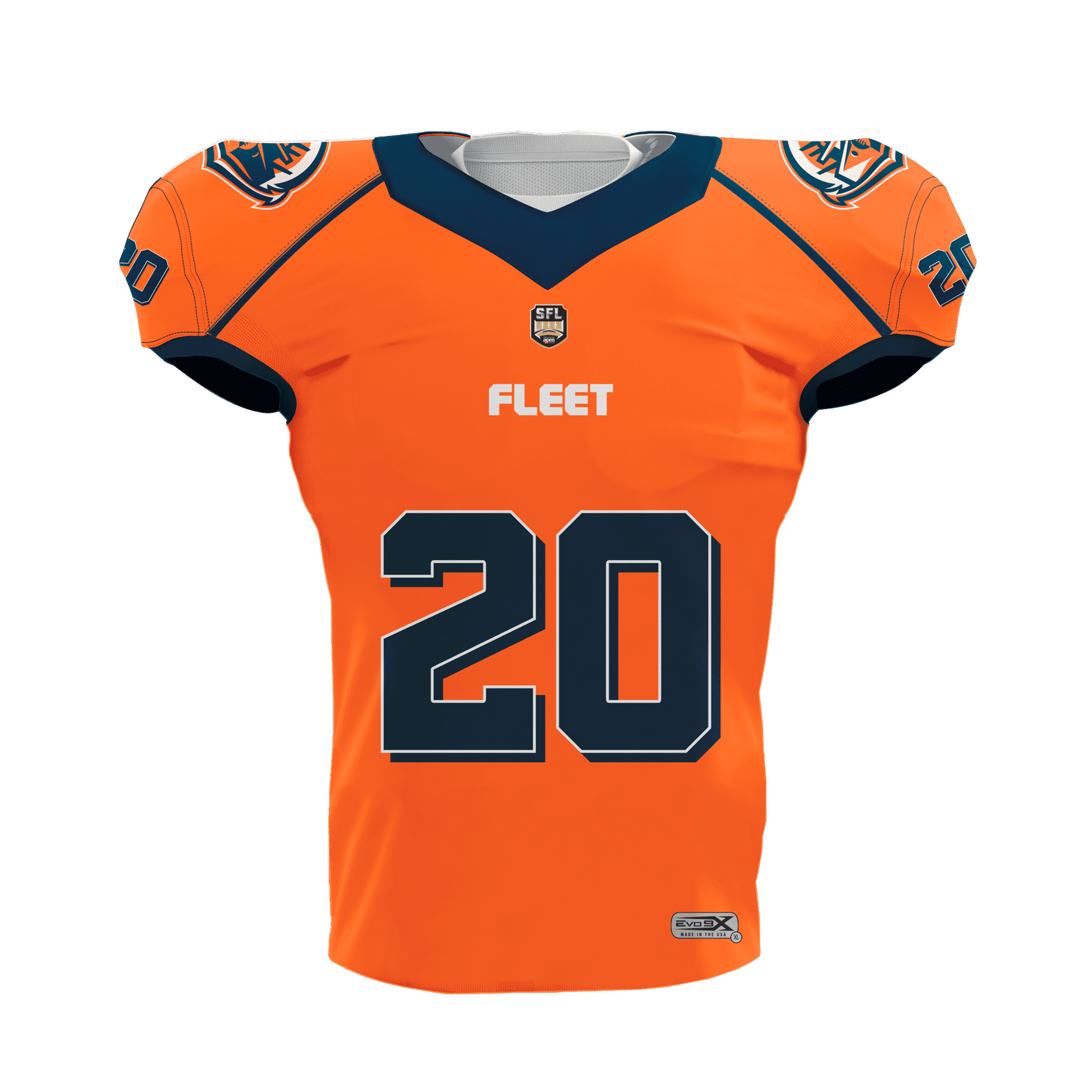 Portland Fleet Pro Football Jersey