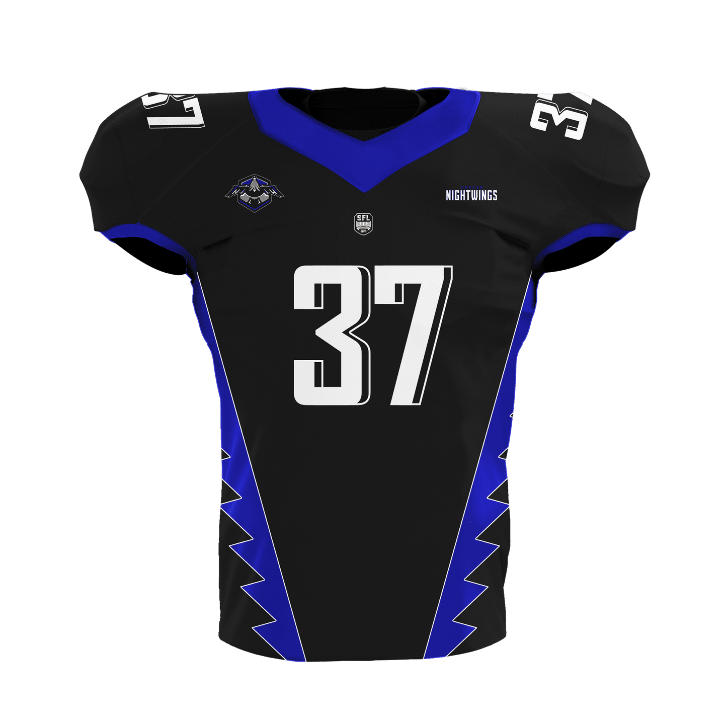 Denver Night Wings Pro Football Jersey