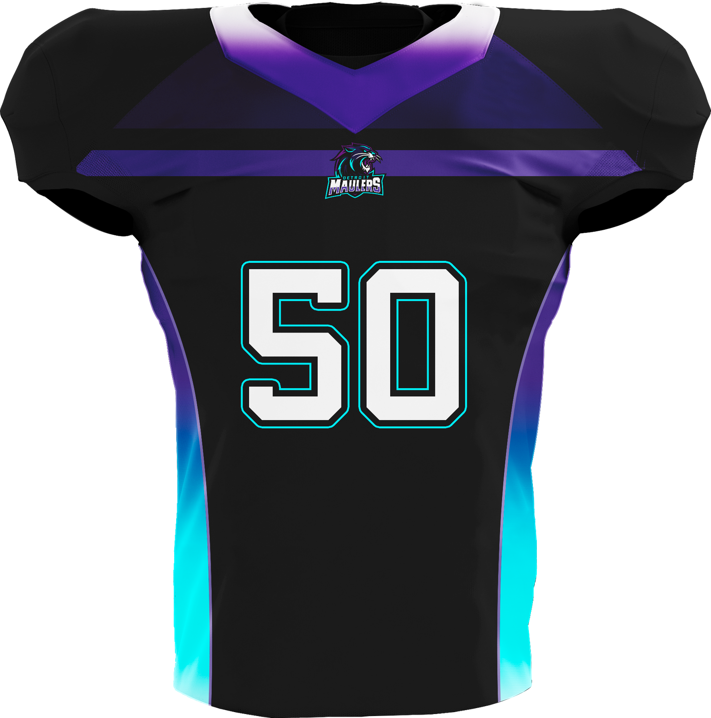 DETROIT MAULERS Pro Football Jersey