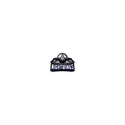 Denver Night Wings Esports Bubble-free stickers