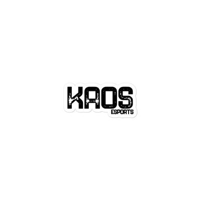 Kaos Bubble-free stickers