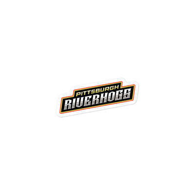 Pittsburgh Riverhogs Bubble-free stickers