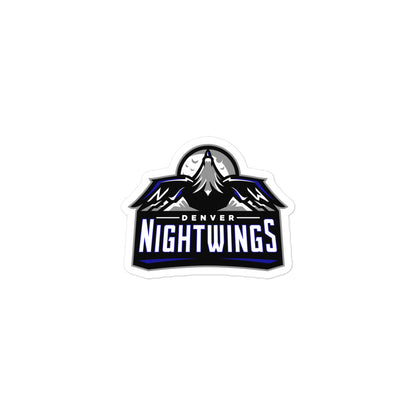 Denver Night Wings Esports Bubble-free stickers