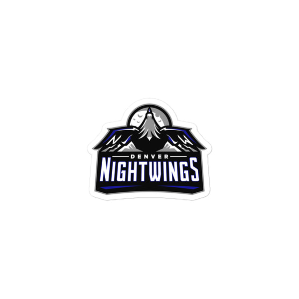 Denver Night Wings Esports Bubble-free stickers