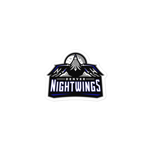 Denver Night Wings Esports Bubble-free stickers