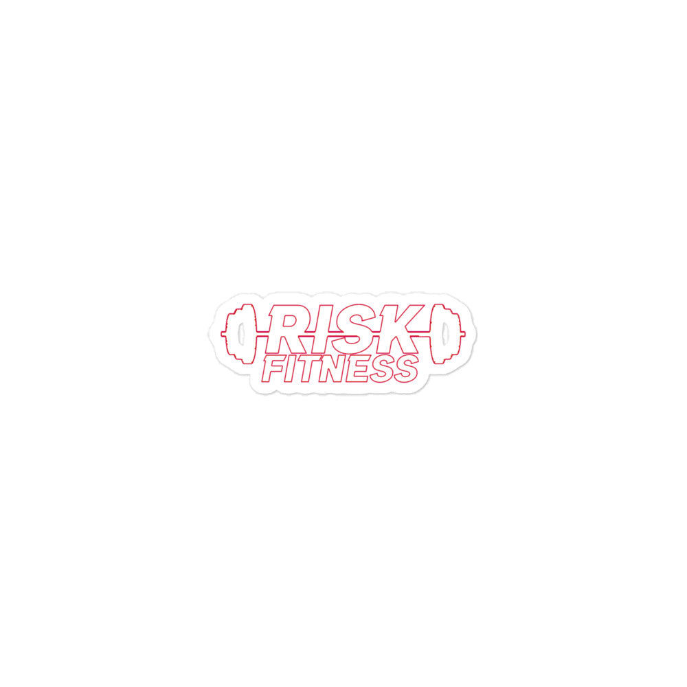Risk Fitness Esports Bubble-free stickers