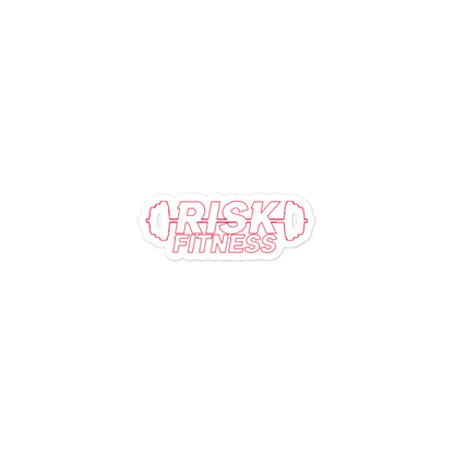 Risk Fitness Esports Bubble-free stickers