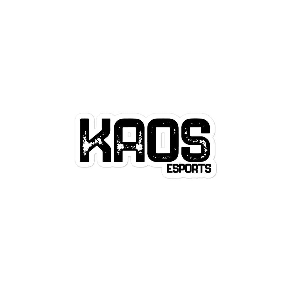 Kaos Bubble-free stickers