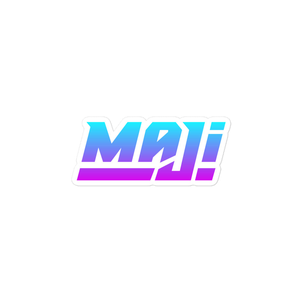 MAJI ESPORTS Bubble-free stickers