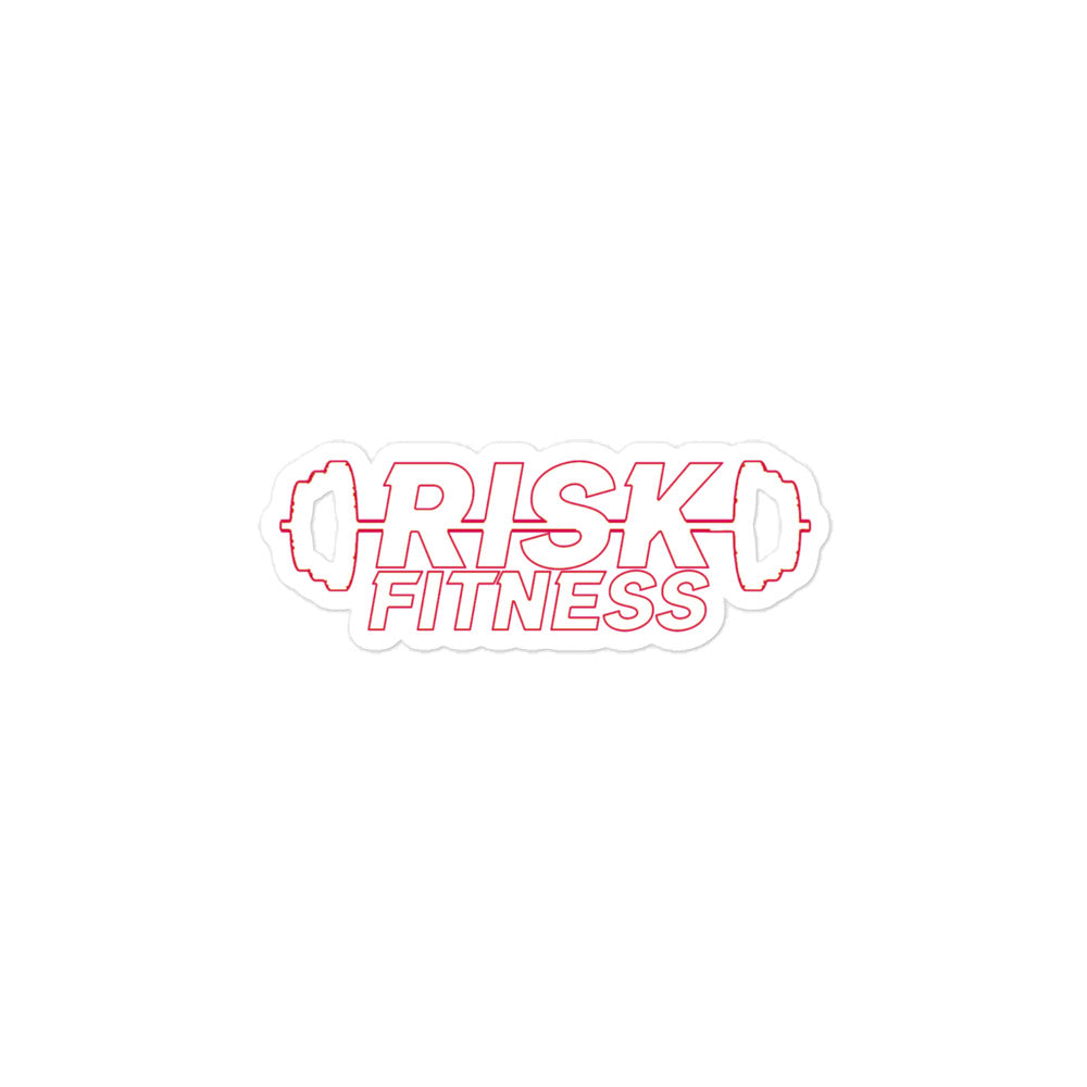 Risk Fitness Esports Bubble-free stickers