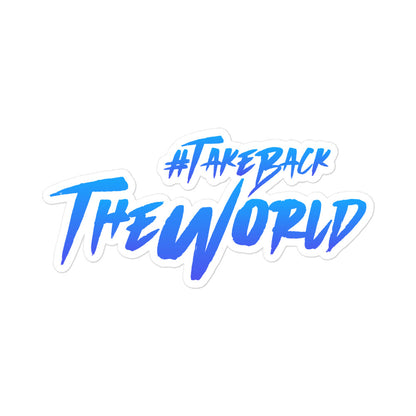 Take Back Control Bubble-free stickers
