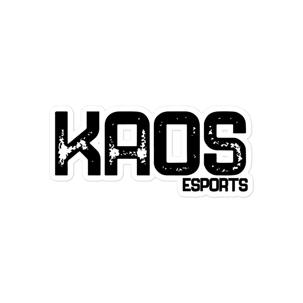 Kaos Bubble-free stickers